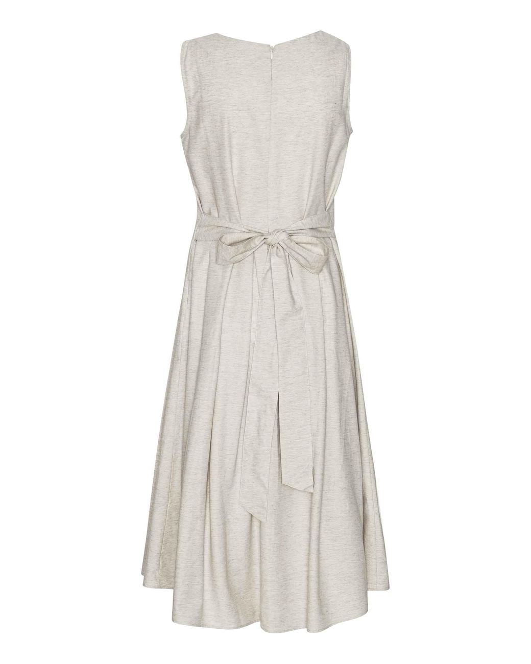 GROBUND White Christiane Dress