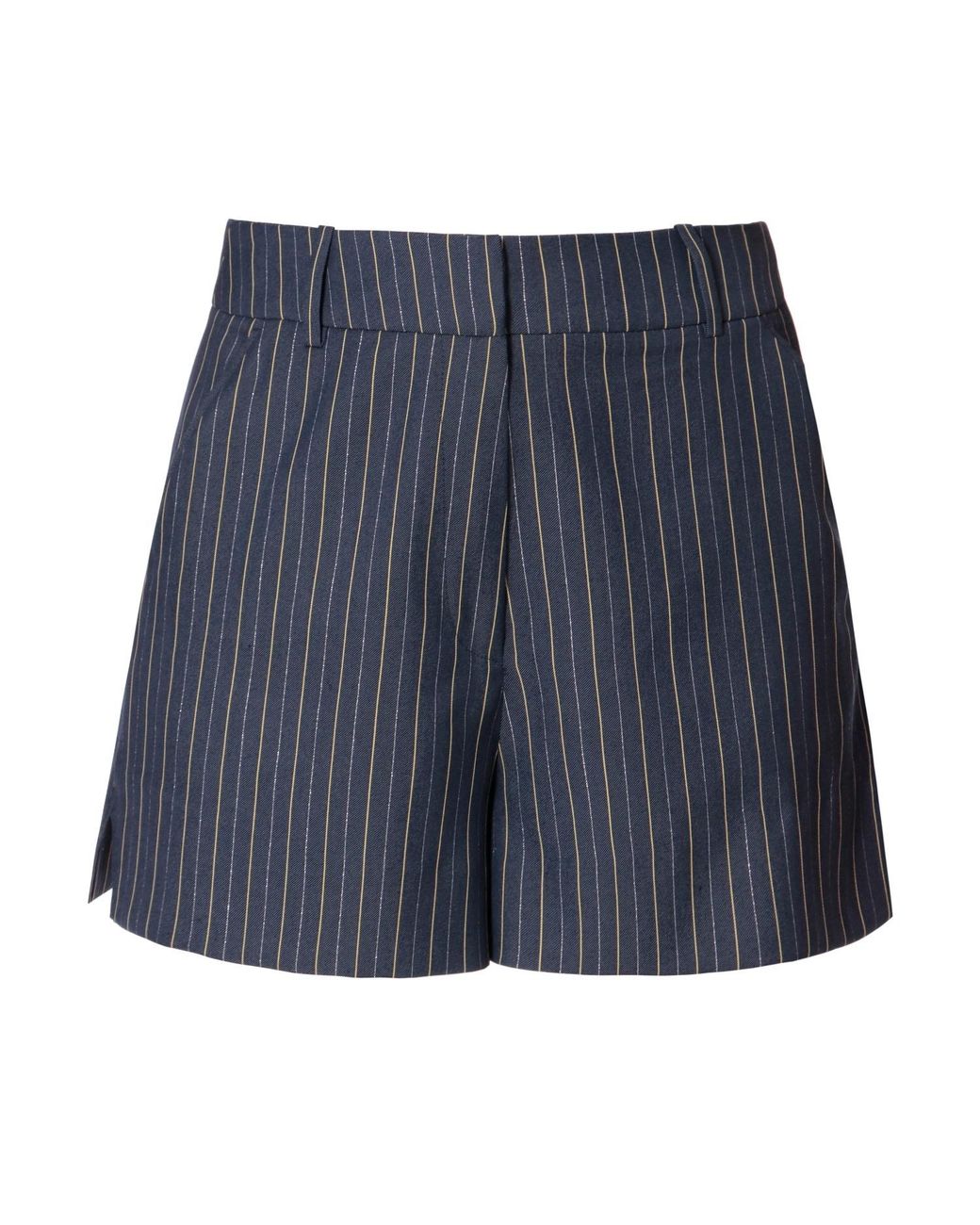 AGGI by HALEWSKI Blue Betsy Infinity Tailored Mini Suit Shorts