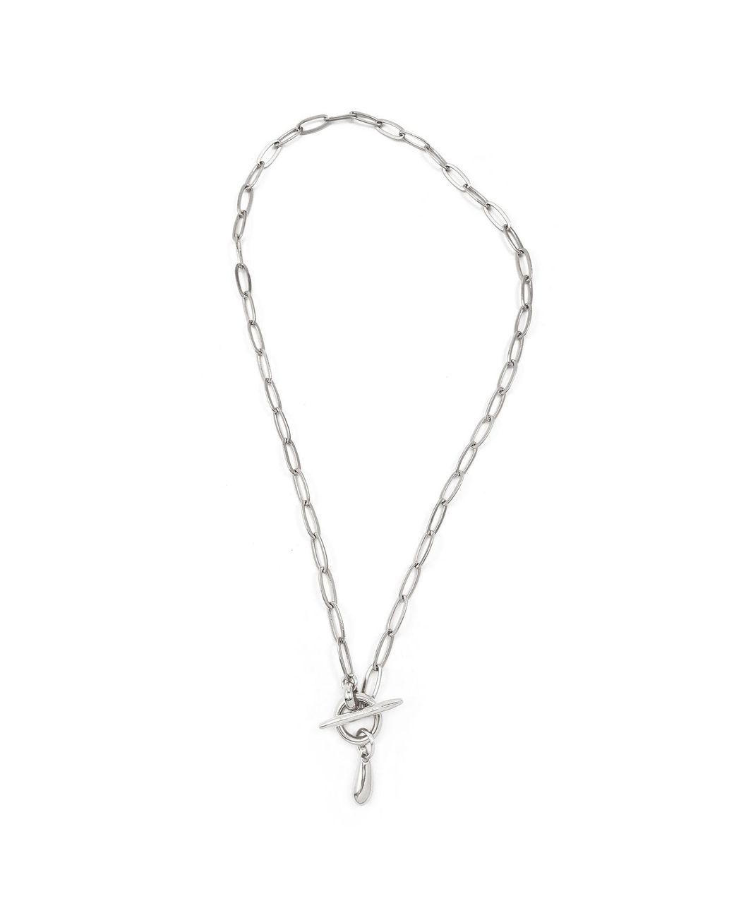 Biko Jewellery Metallic Fine Chainlink Collar