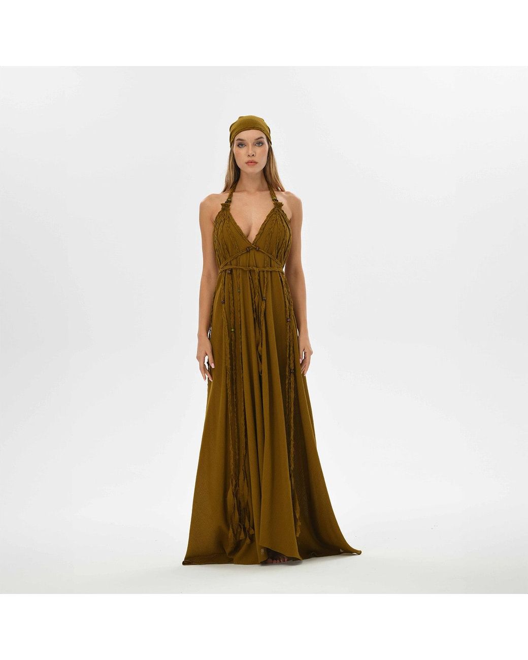 Zhenabia Brown Kismet Dress