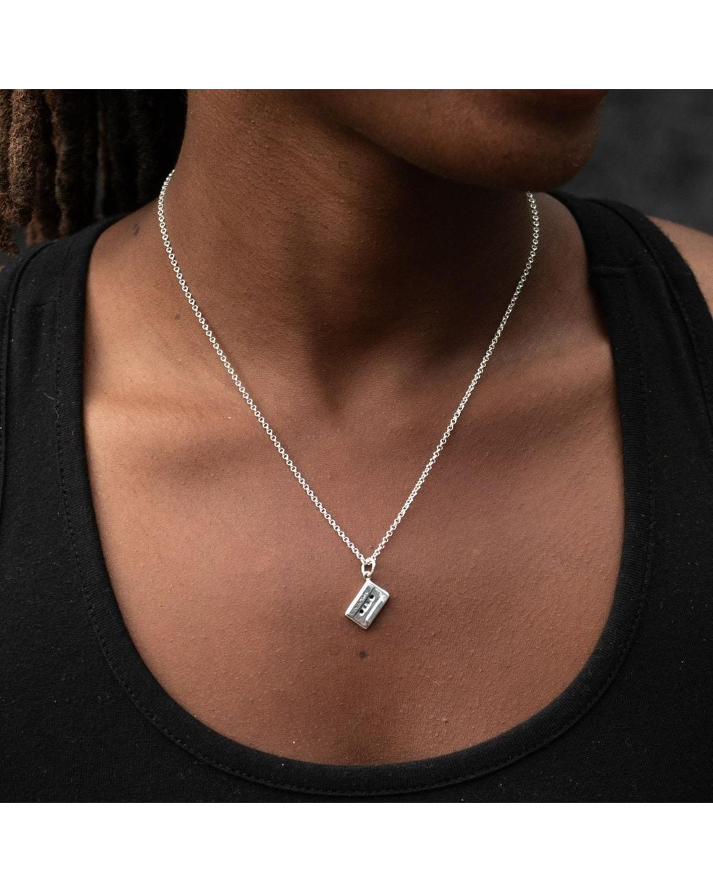 Scream Pretty Metallic Mix Tape Necklace