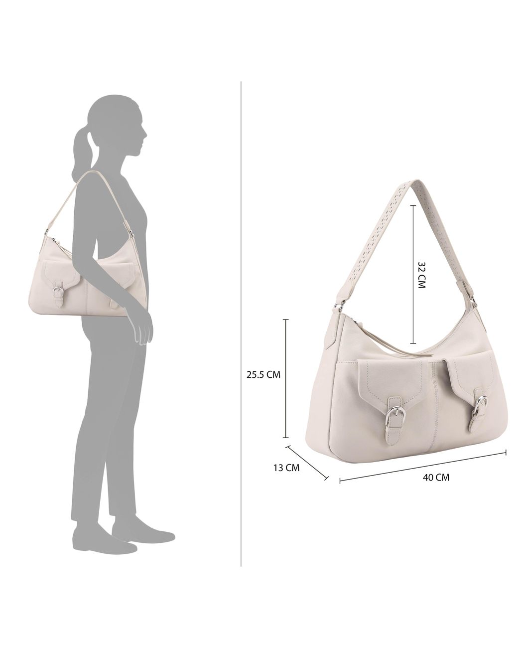 Lloyd Baker Gray Stefania Shoulder Bag