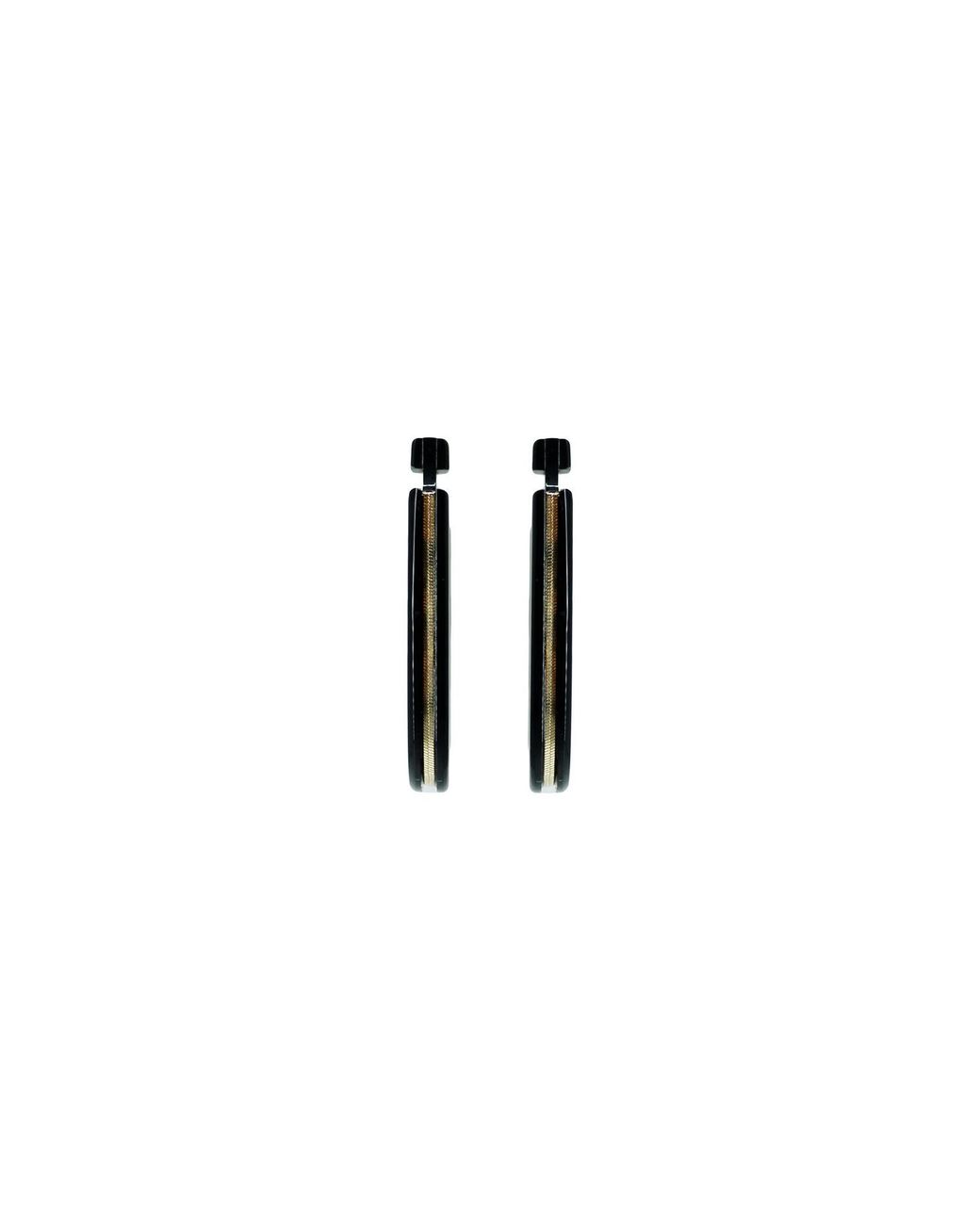 Gissa Bicalho Blue Earring Curve Smoked