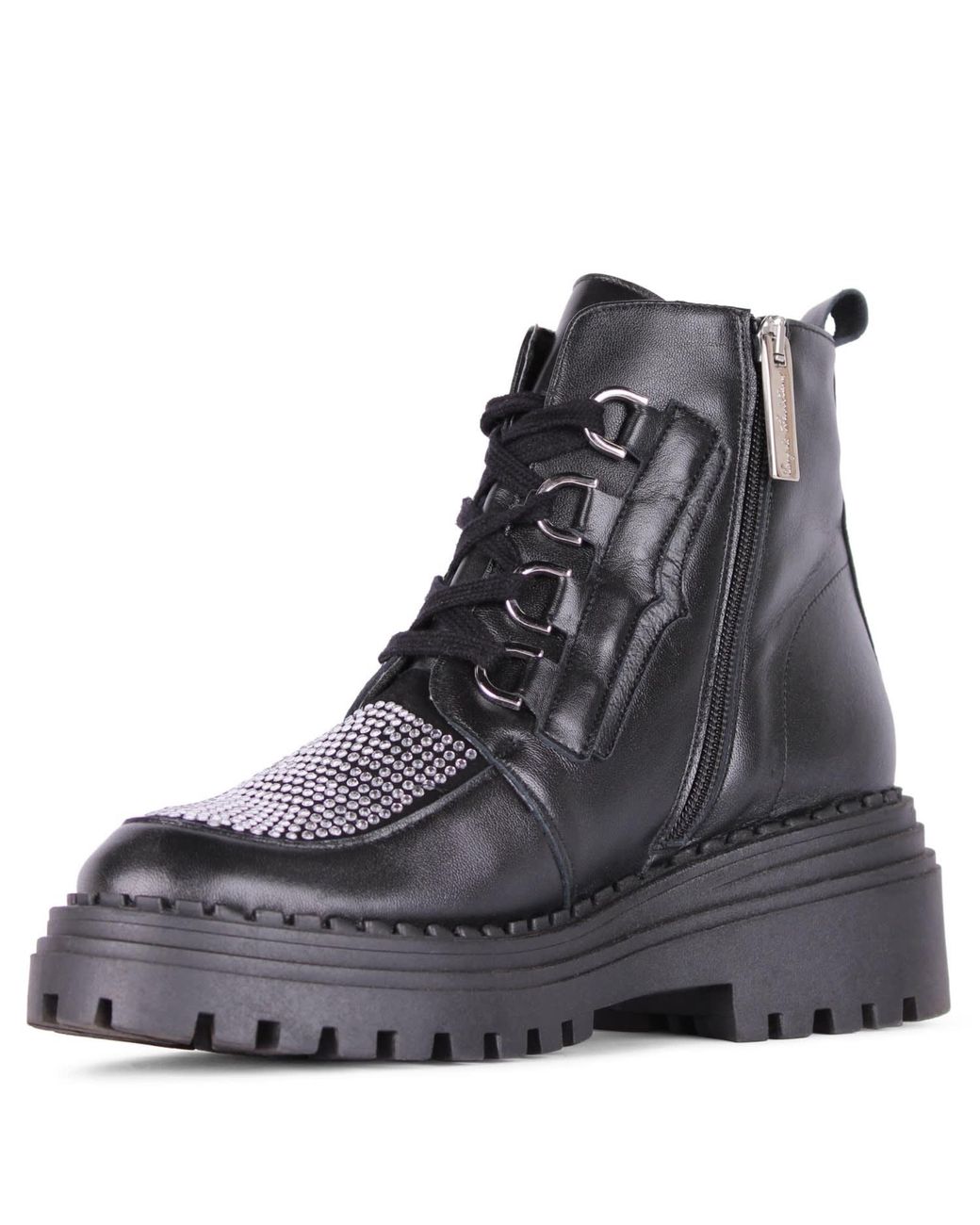 Terry De Havilland Gray Rita Festival Boot Crystal