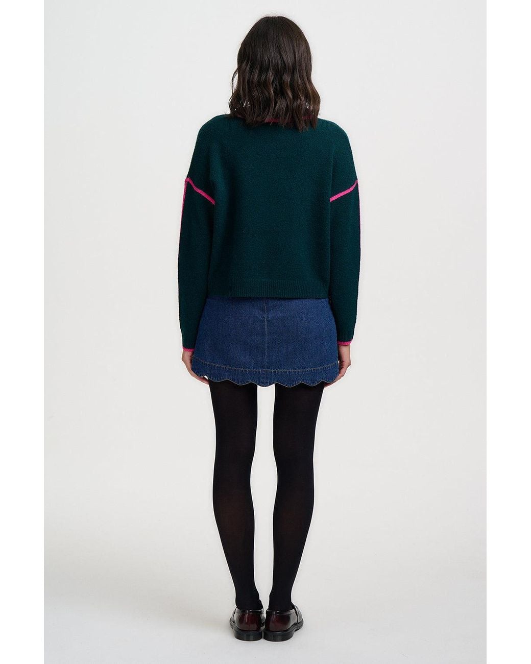 Sugarhill Green Rozalia Sweater Jade