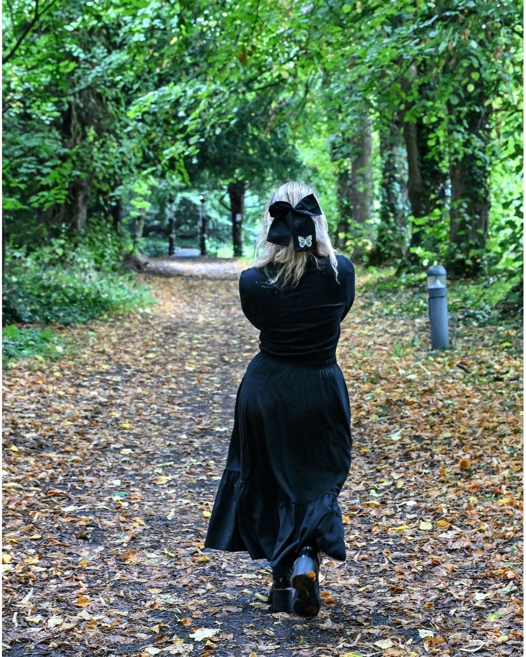 Frock Tales Black Beatnik Top With Crew Neck