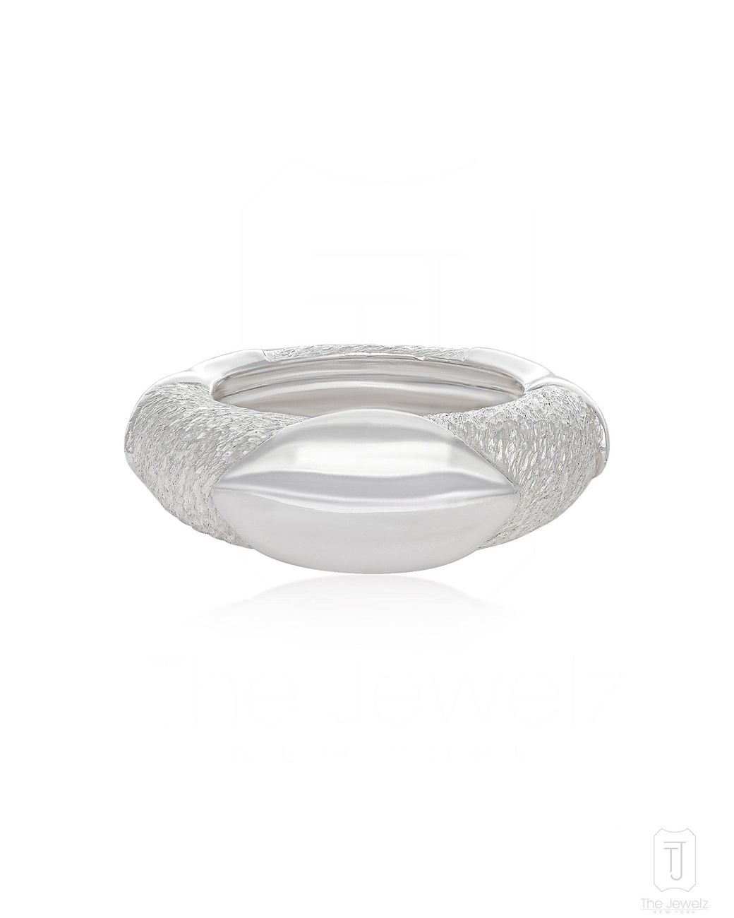 The Jewelz White Chroma Donut Ring