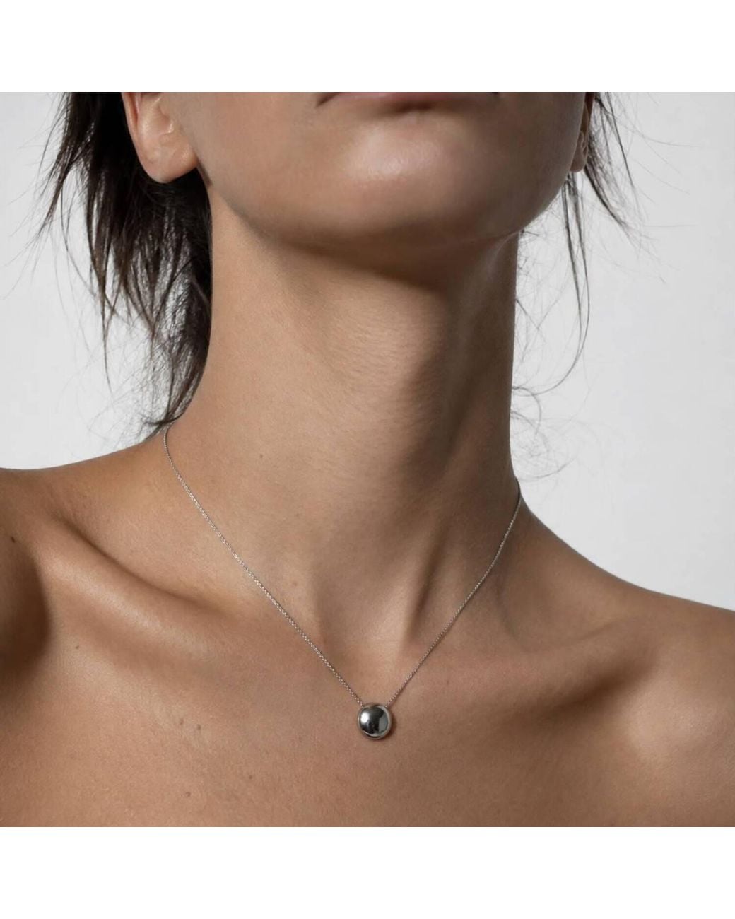 Bold Manifest Designs Metallic Geometric Pendant Necklace X Pill