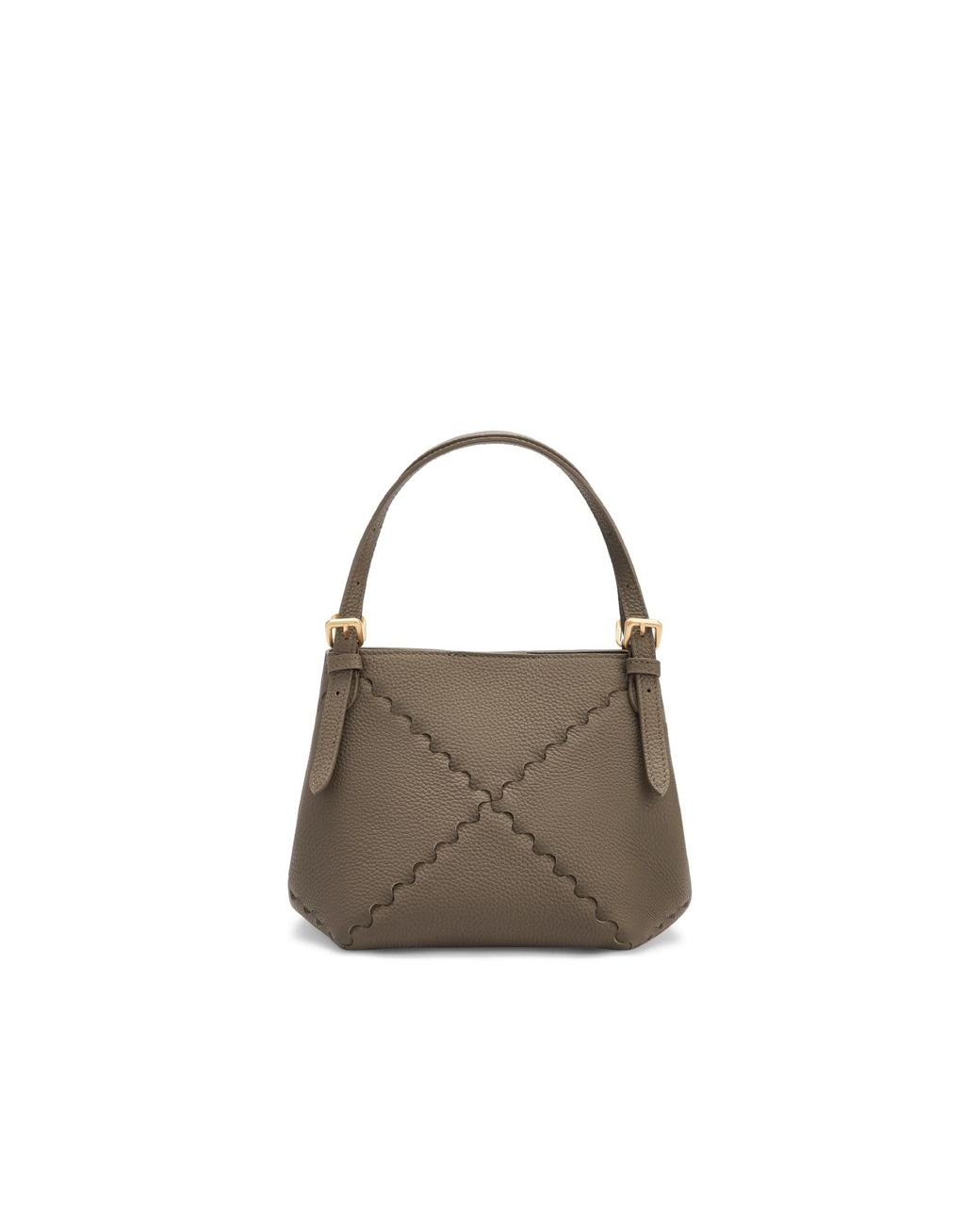 Orange Cube Gray Dusk Mosaic Mini Tote