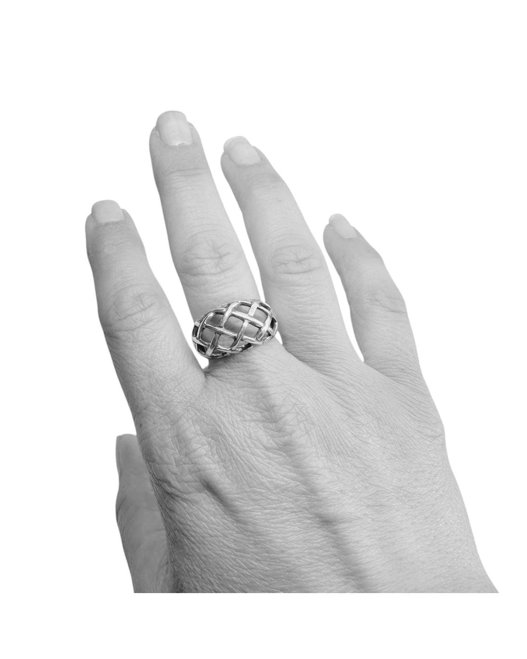 Tg-Jewellery by Tamara Gervasio Metallic The Woven Dome Ring