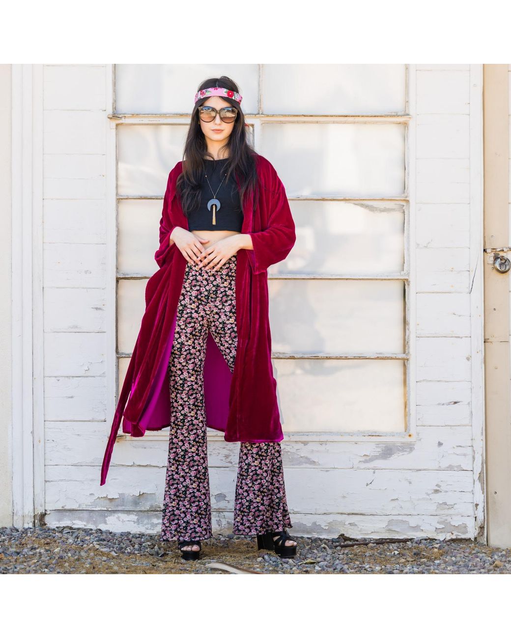 Jennafer Grace Red Zandra Silk Velvet Koi