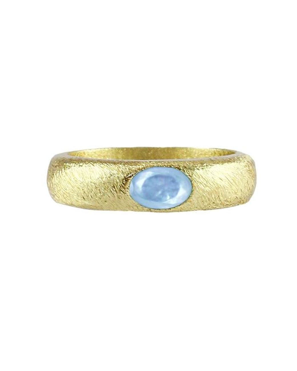 Marcia Moran Blue Oklahoma Ring