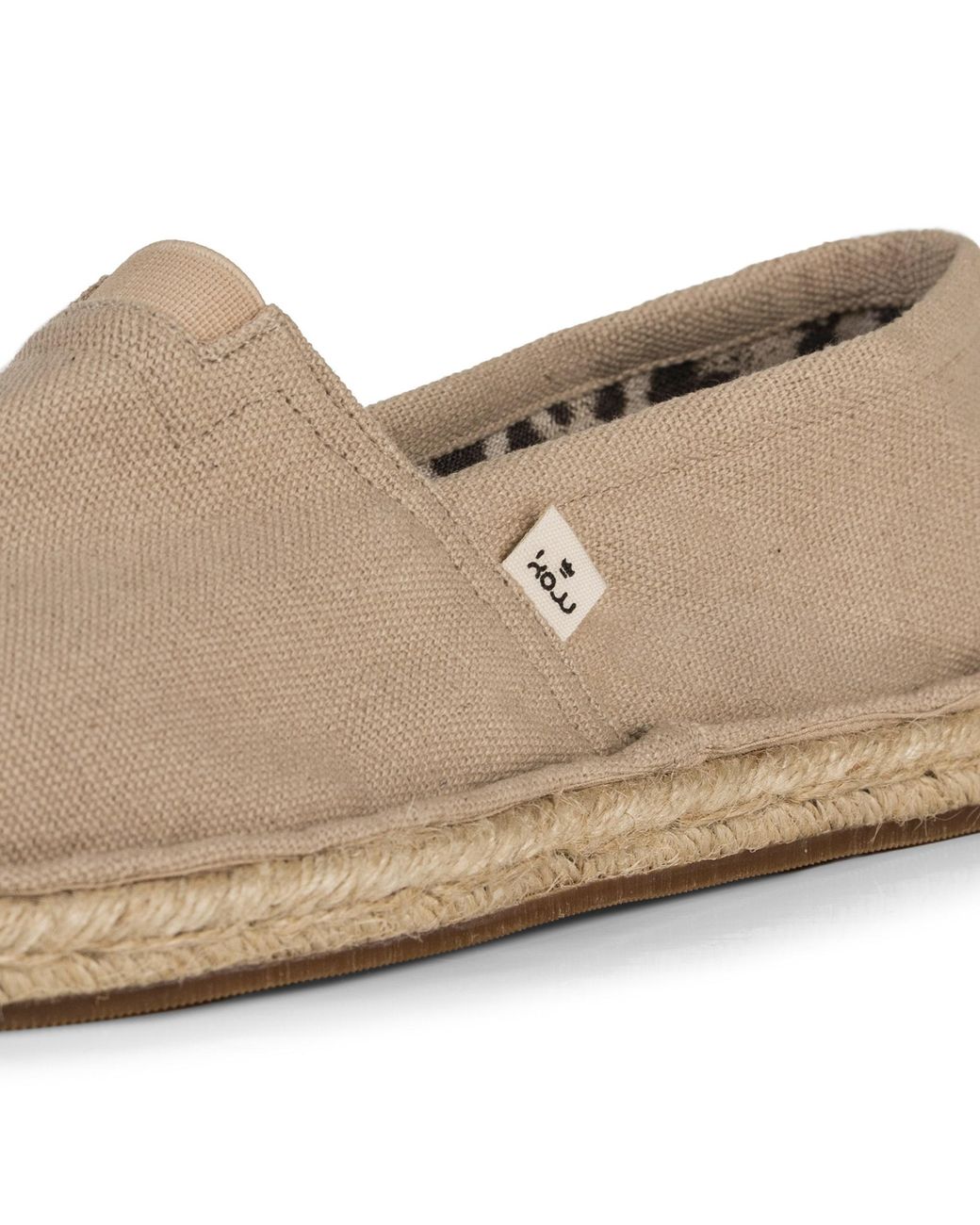 Kingdom of Wow Natural Neutrals Extra Fit Cotton Espadrilles
