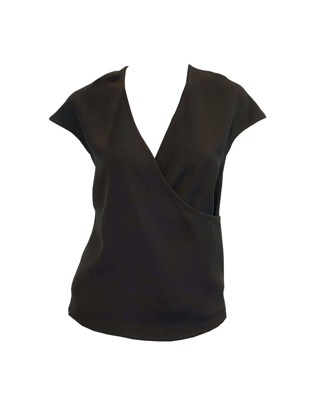 SNIDER Black Alma Top