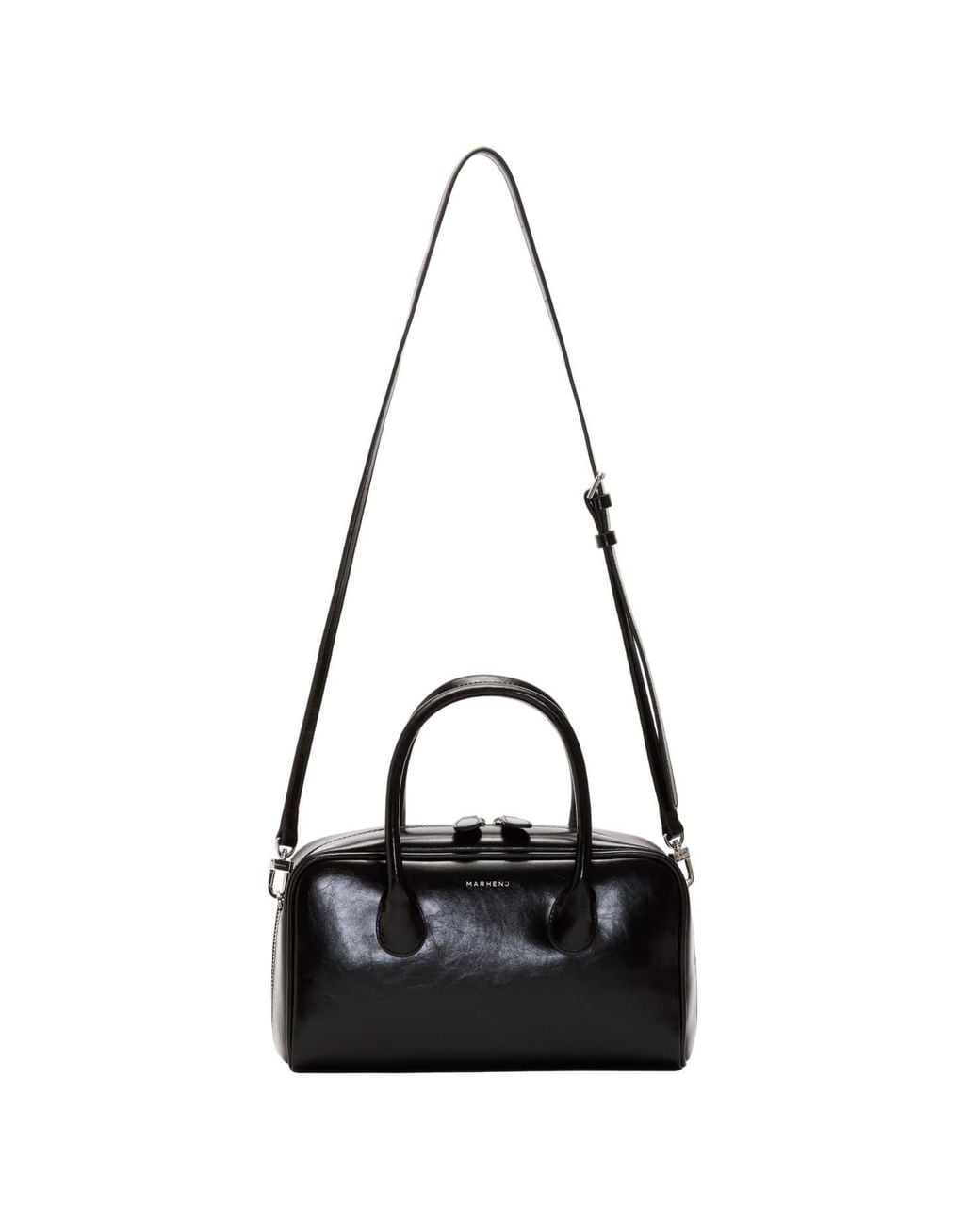 MARHEN.J Black Lara Small Three Way Vegan Leather Shoulder Bag