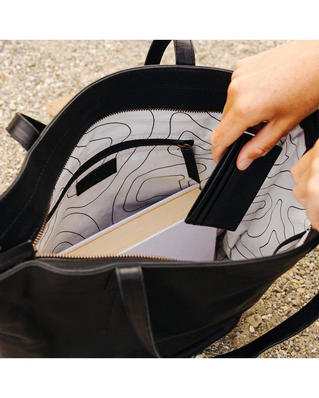 Duffle&Co Black Mccarty Tote