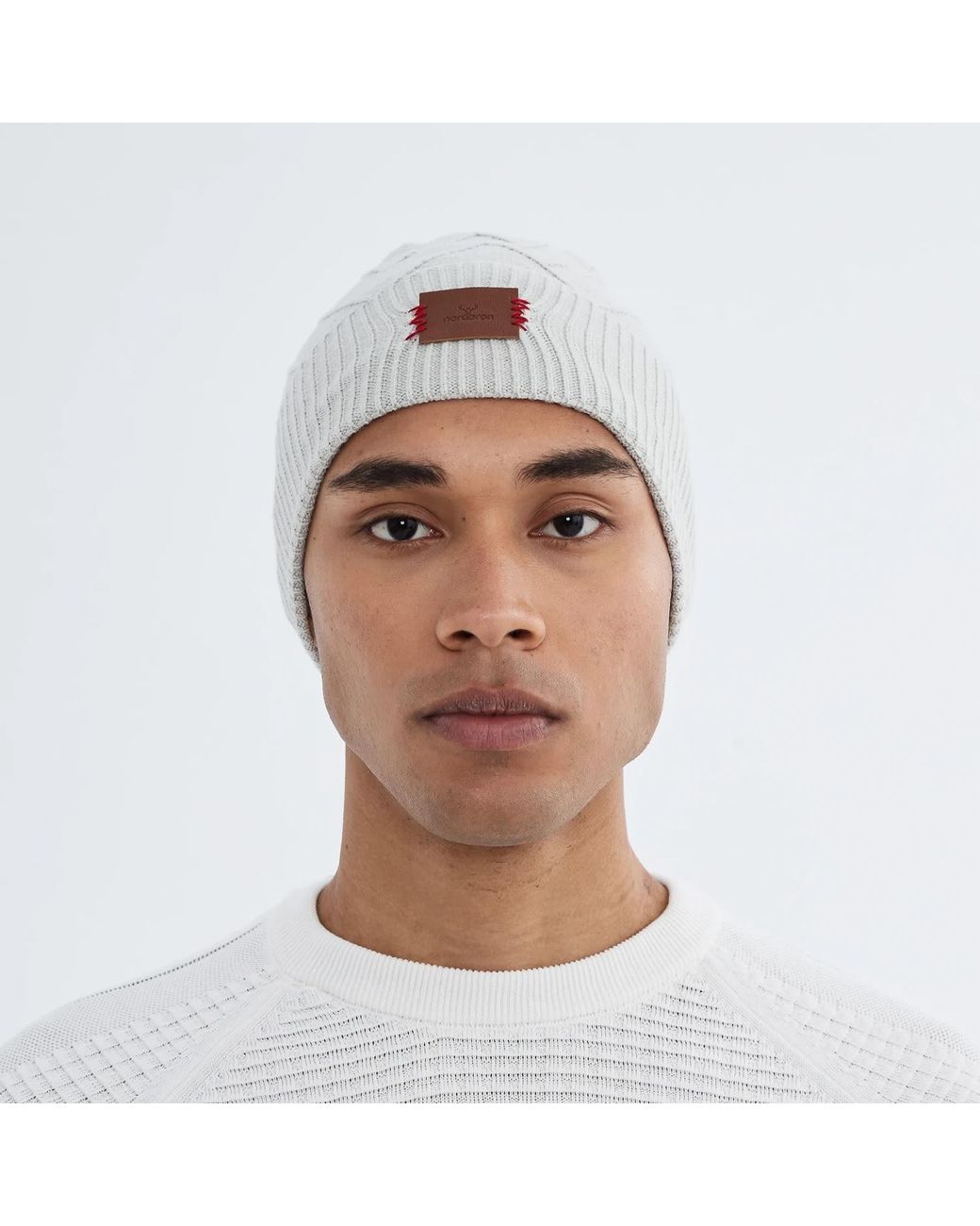 Norbron Gray Bonham Light Beanie for men