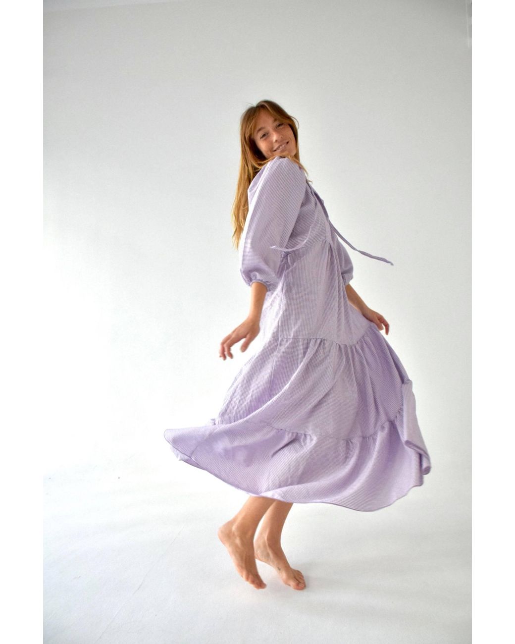 Mind Traveler Purple Gabriela Dress