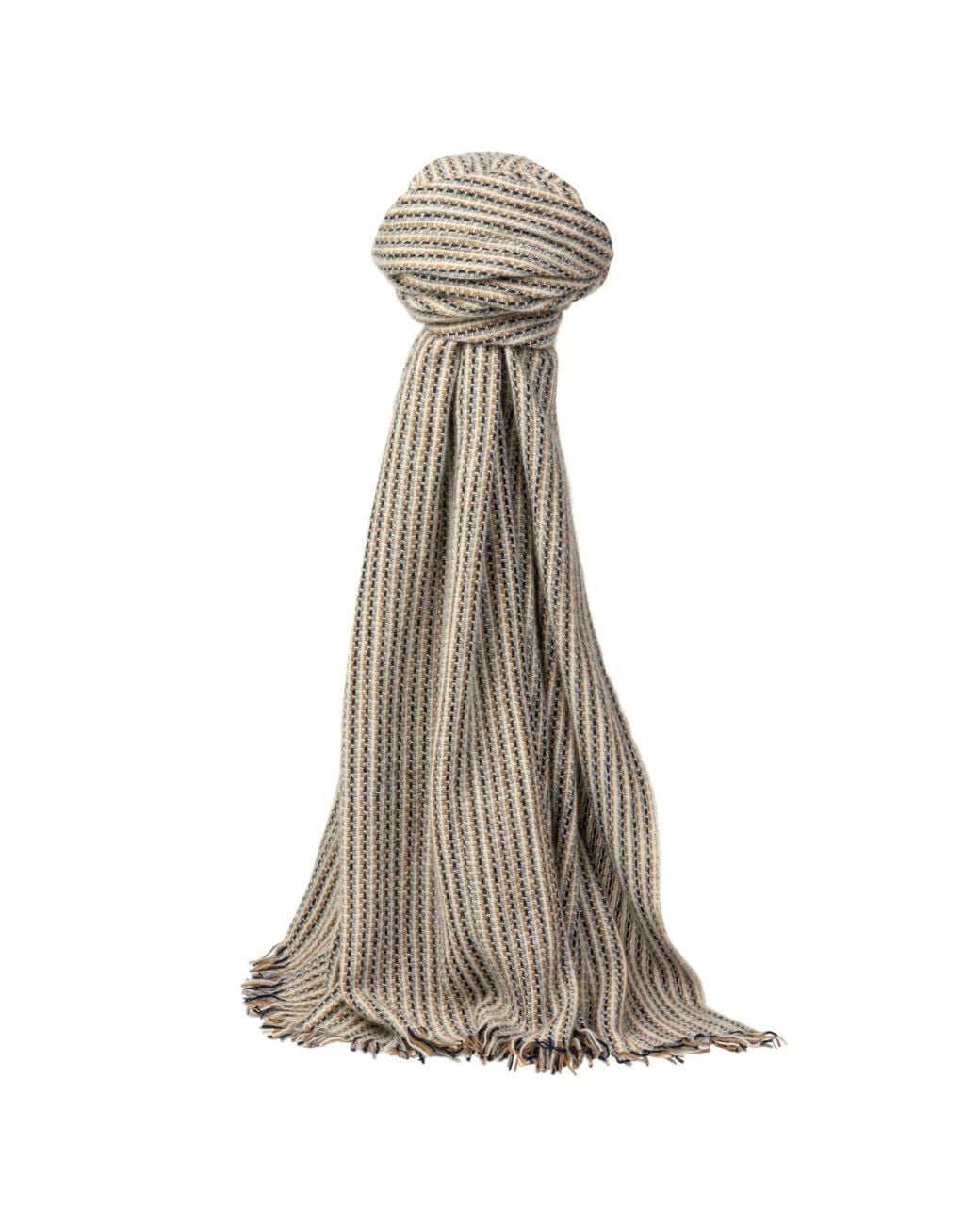 Kinalba Natural Neutrals Talisker Barley Scarf for men