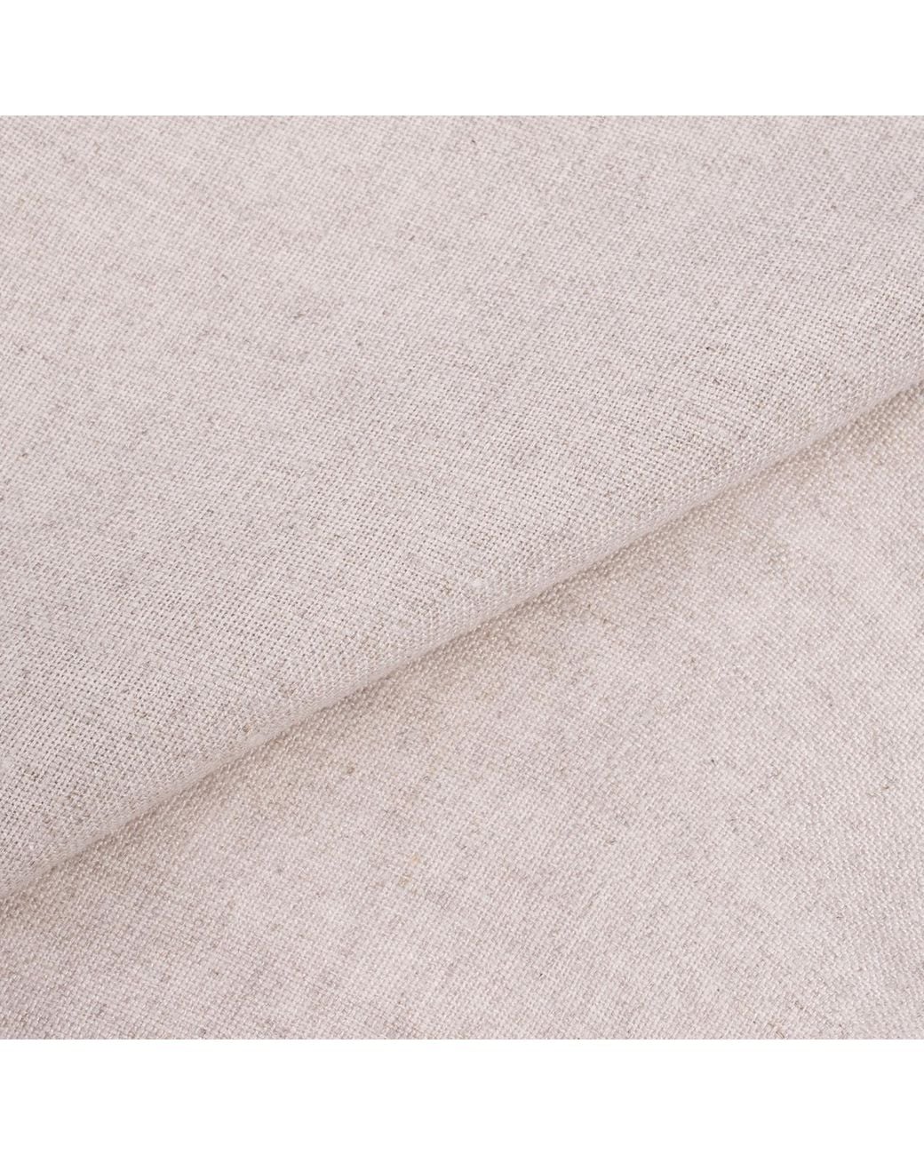 LE COLONEL Neutrals Natural Textured Linen Tie for men