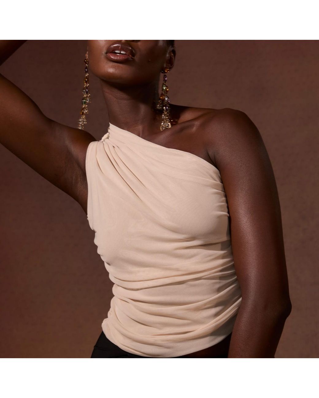 Celestine & Mae Natural Neutrals Aura Top