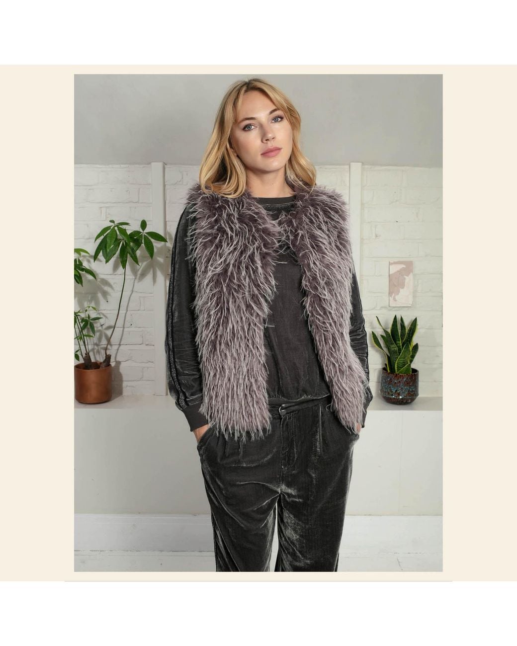 Nooki Design Brown Scandi Gilet