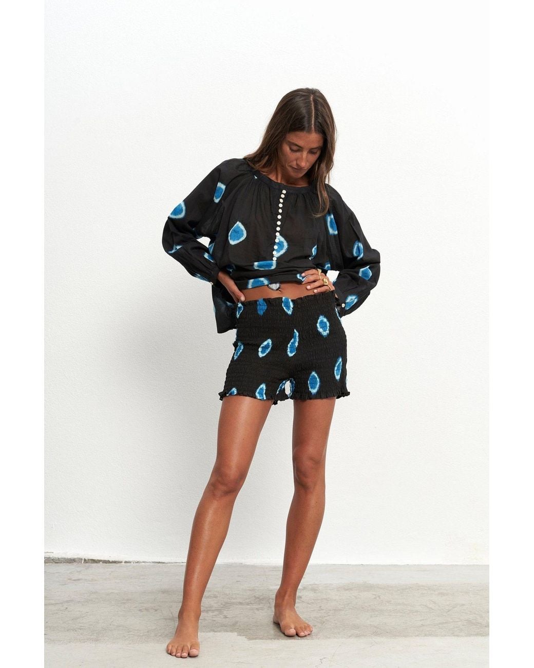 Par & Escala Black Josefa Short