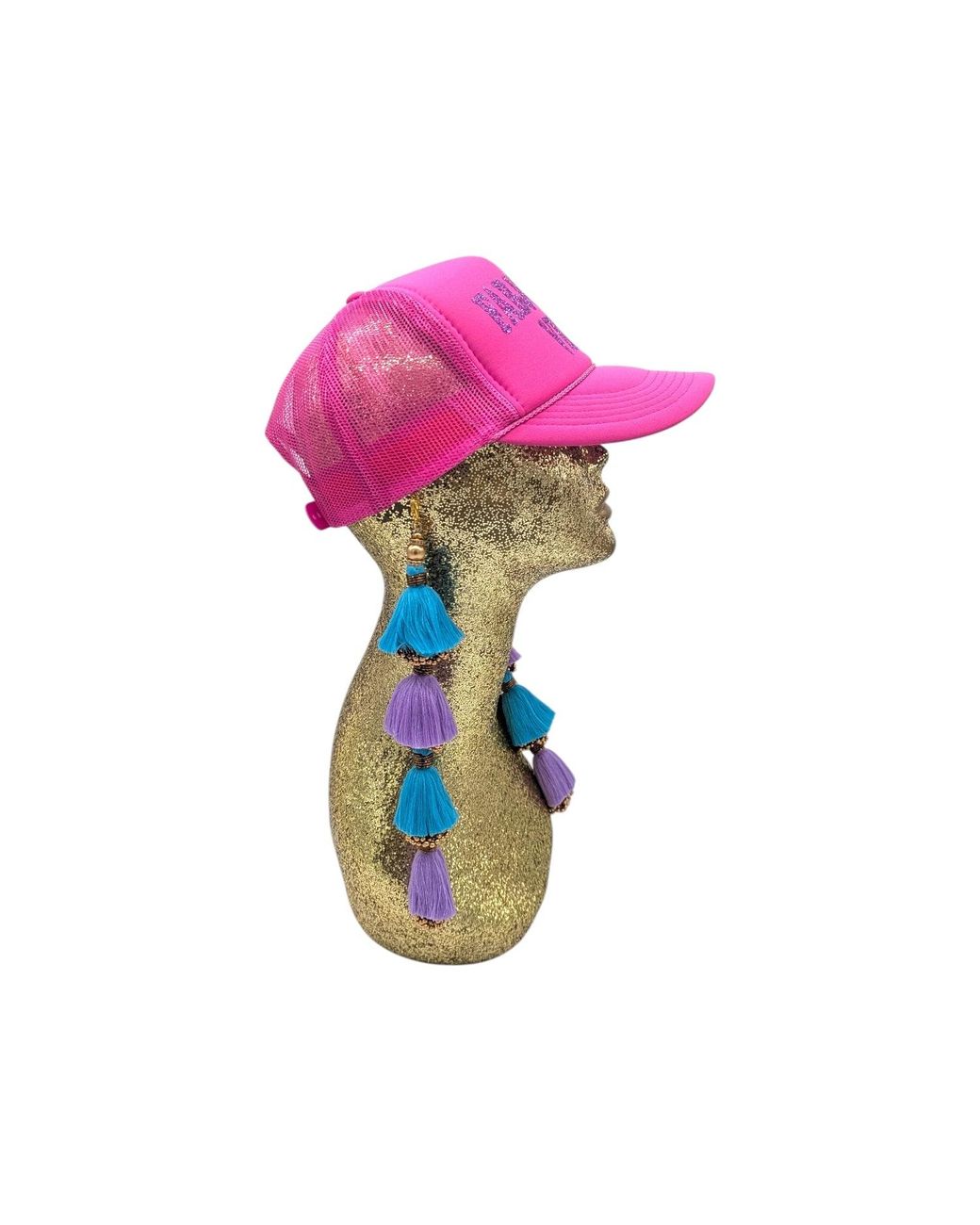 Julia Clancey Pink Fabjoylous Vegan Hotty Dorado Trucker Hat