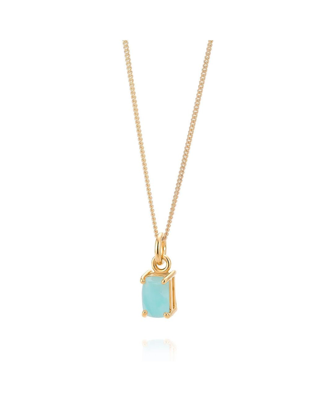 Nellou Jewellery Metallic Amazonite Octavia Necklace