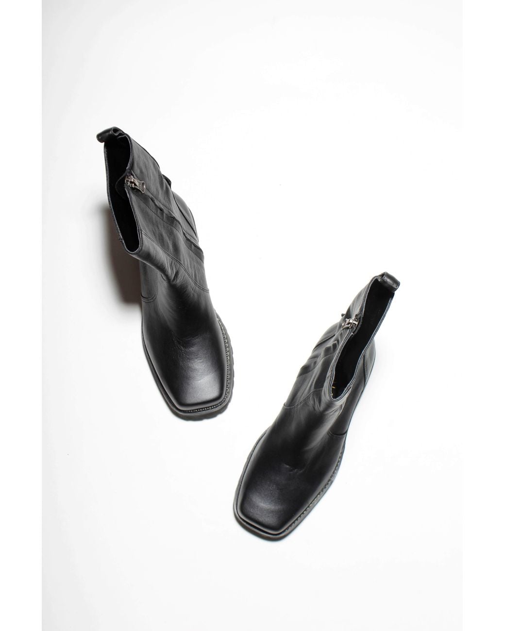 Mafalda Black Isis Mid Calf Boots