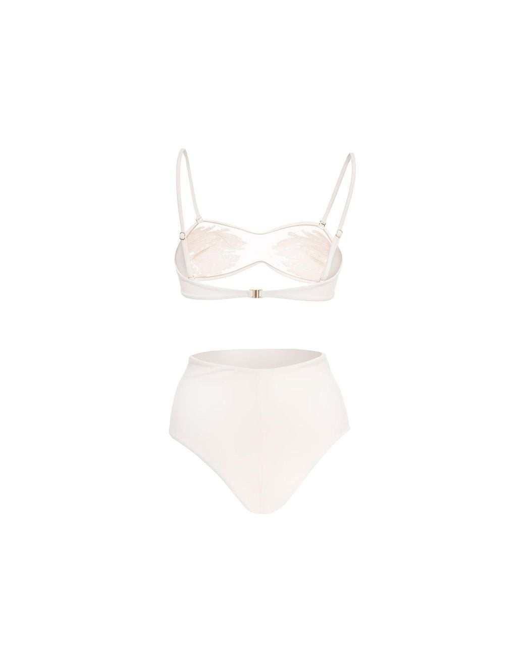 Moorea Swim White Nadia Bandeau
