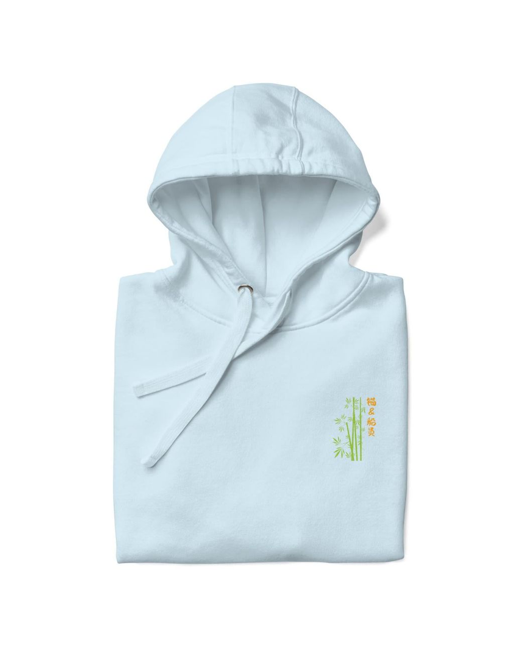 Anchor and Crew Blue Sky Great Wall Of China Landmark Cotton Blend Hoodie