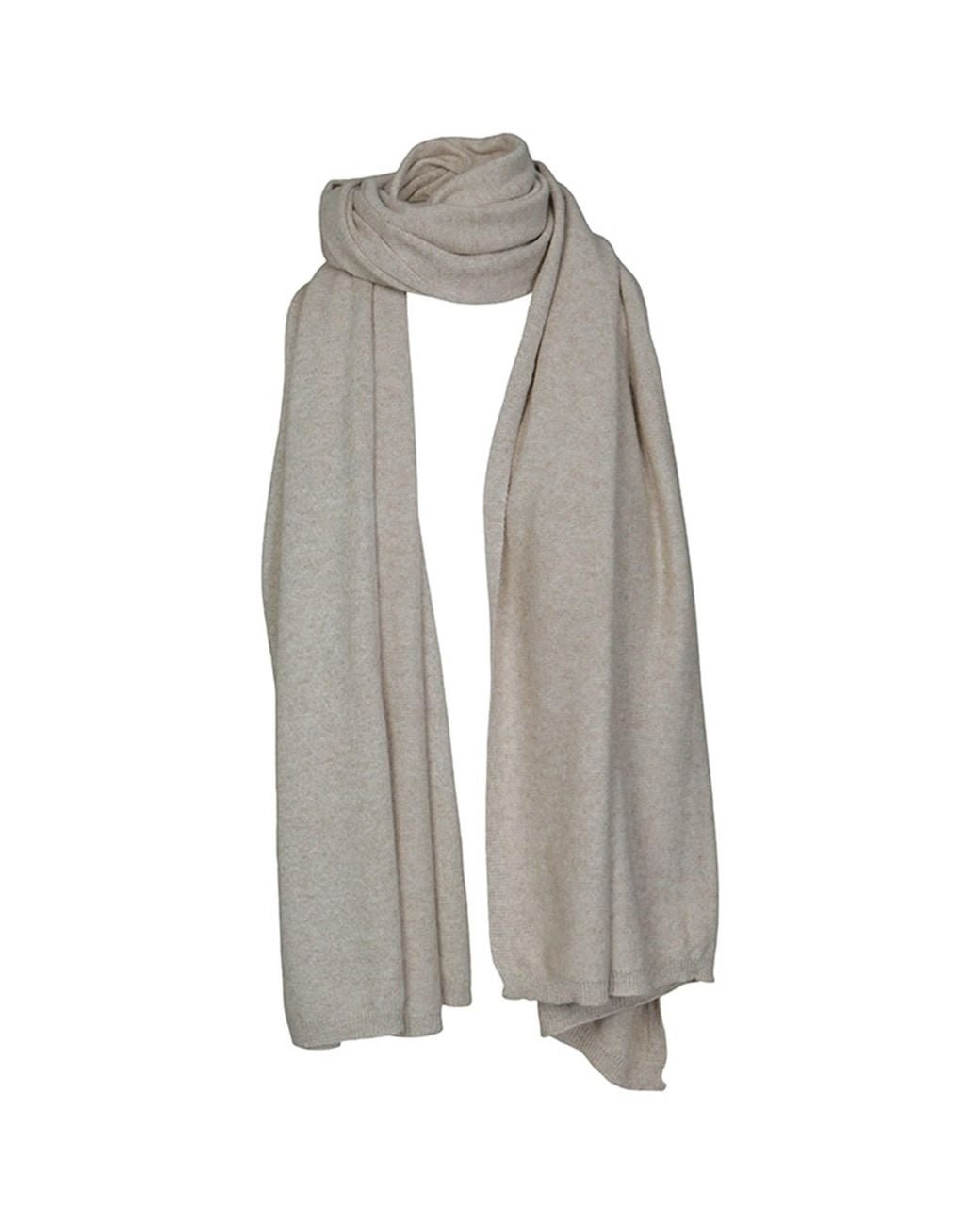 tirillm Gray Neutrals Alfie Big Cashmere Scarf