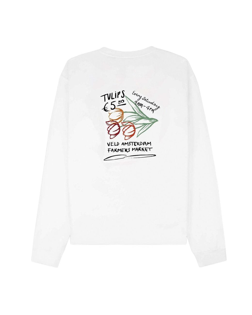 VLD White Beverly Noordermarkt Long Sleeve T-Shirt