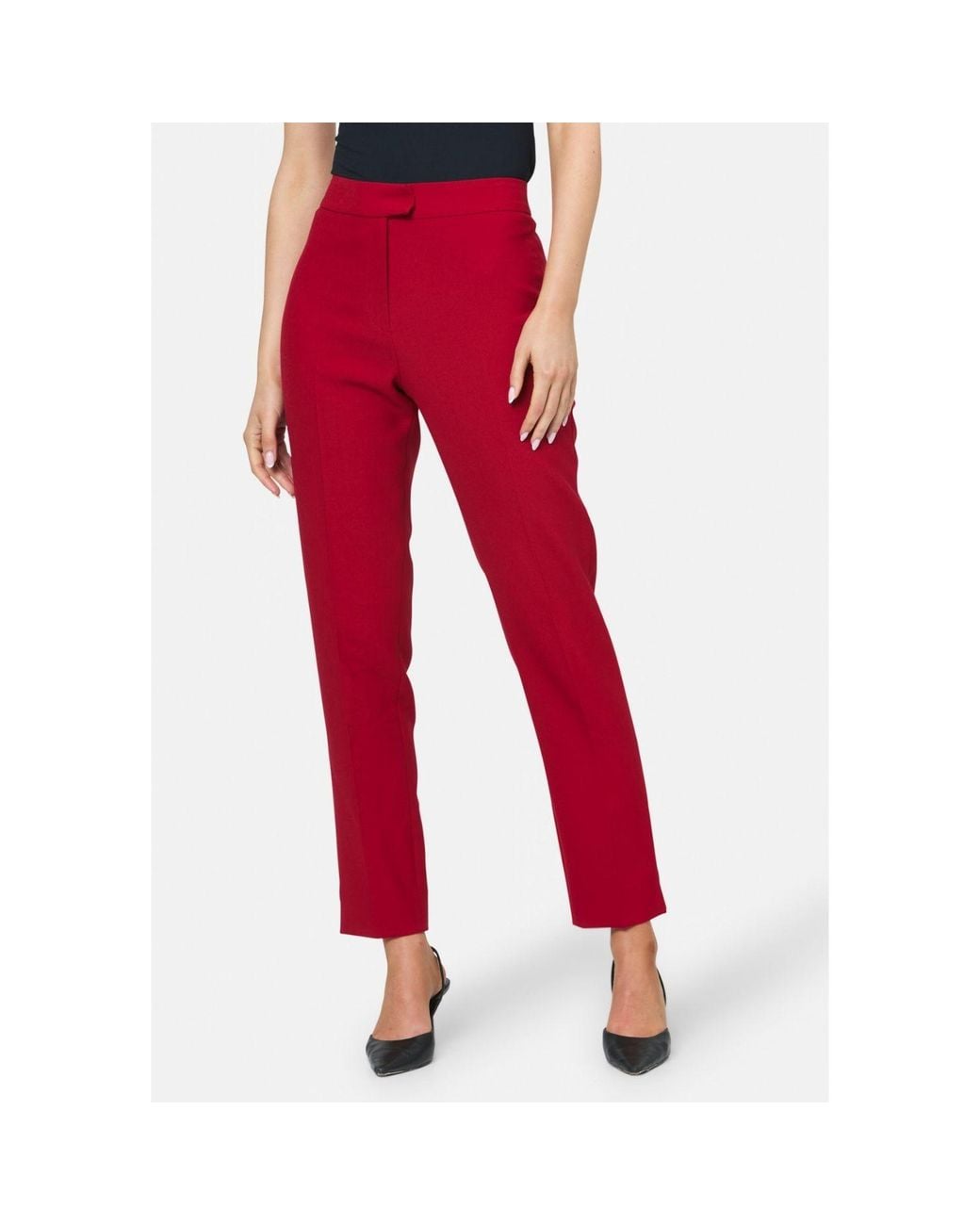 Helen Mcalinden Red Jill Ruby Trouser