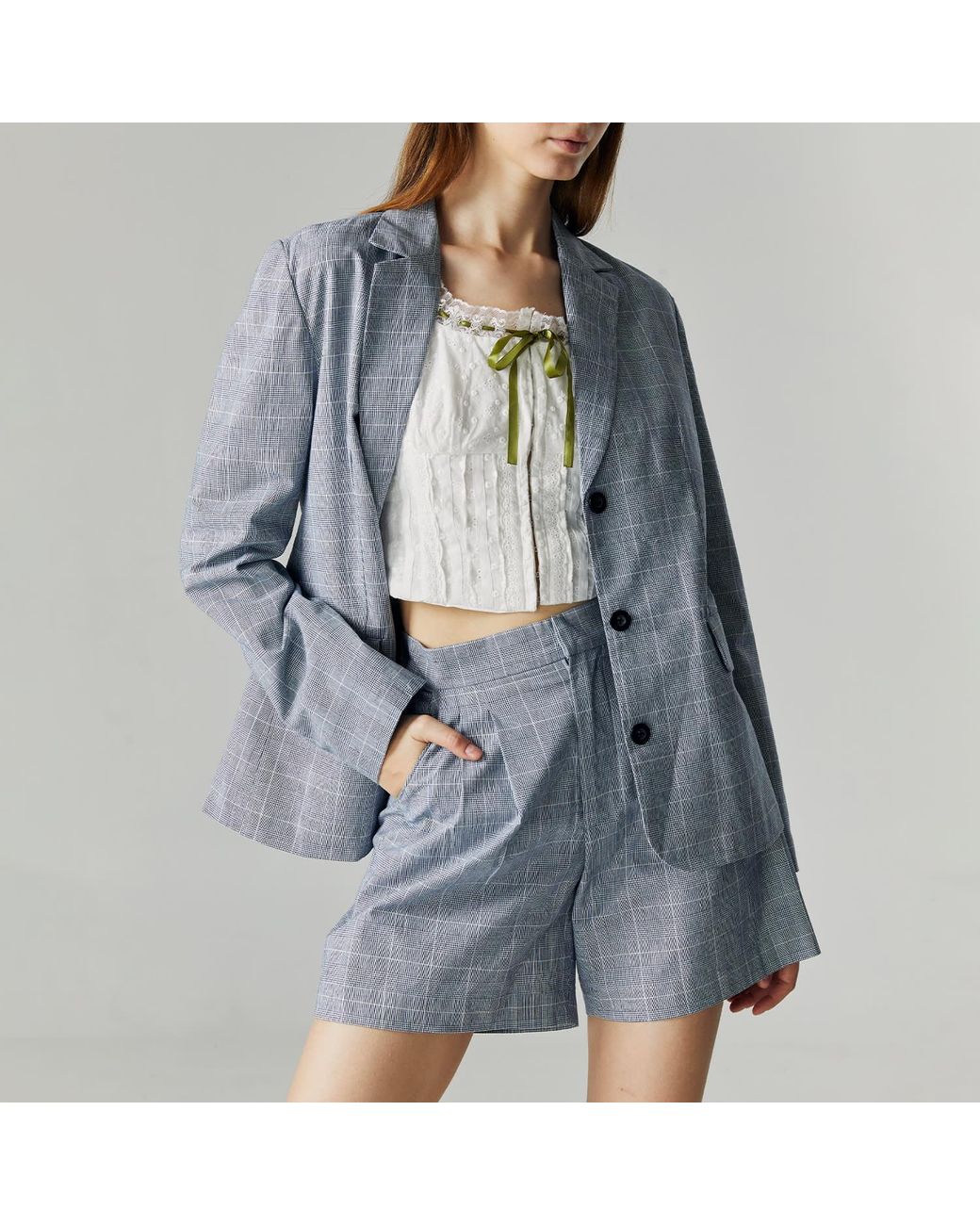 Ats the Label White Lena Ribbon Top