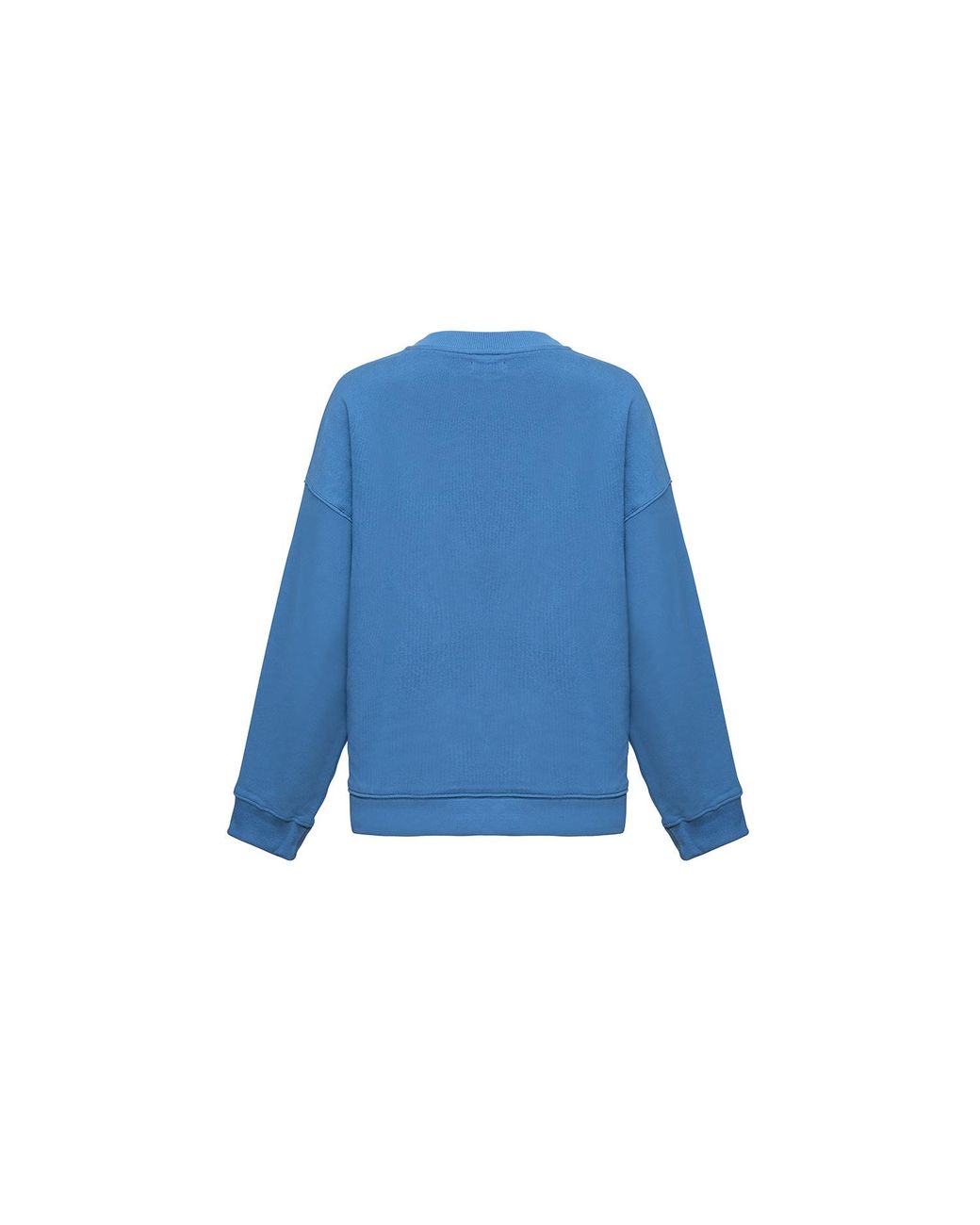 Audrey Vallens Blue Miss Av Sweatshirt With Embroidery