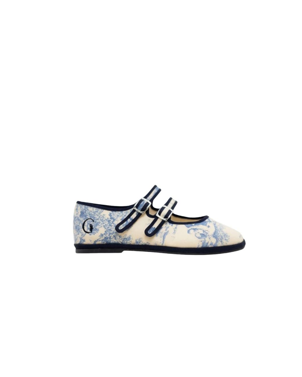Gondolina Shoes Blue Neutrals Biennale Mary Jane