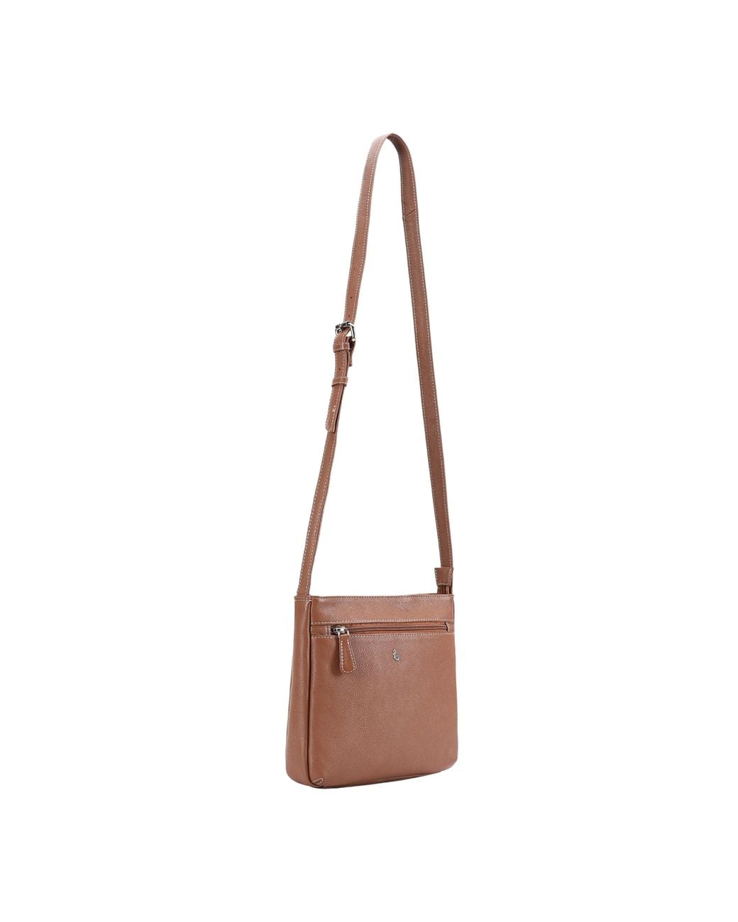 Lloyd Baker Brown Munnar Leather Crossbody