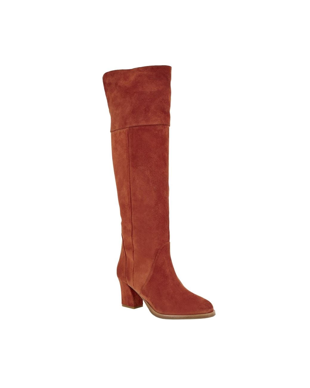 Moon D'elle Red Neutrals Zenit Knee High Boots