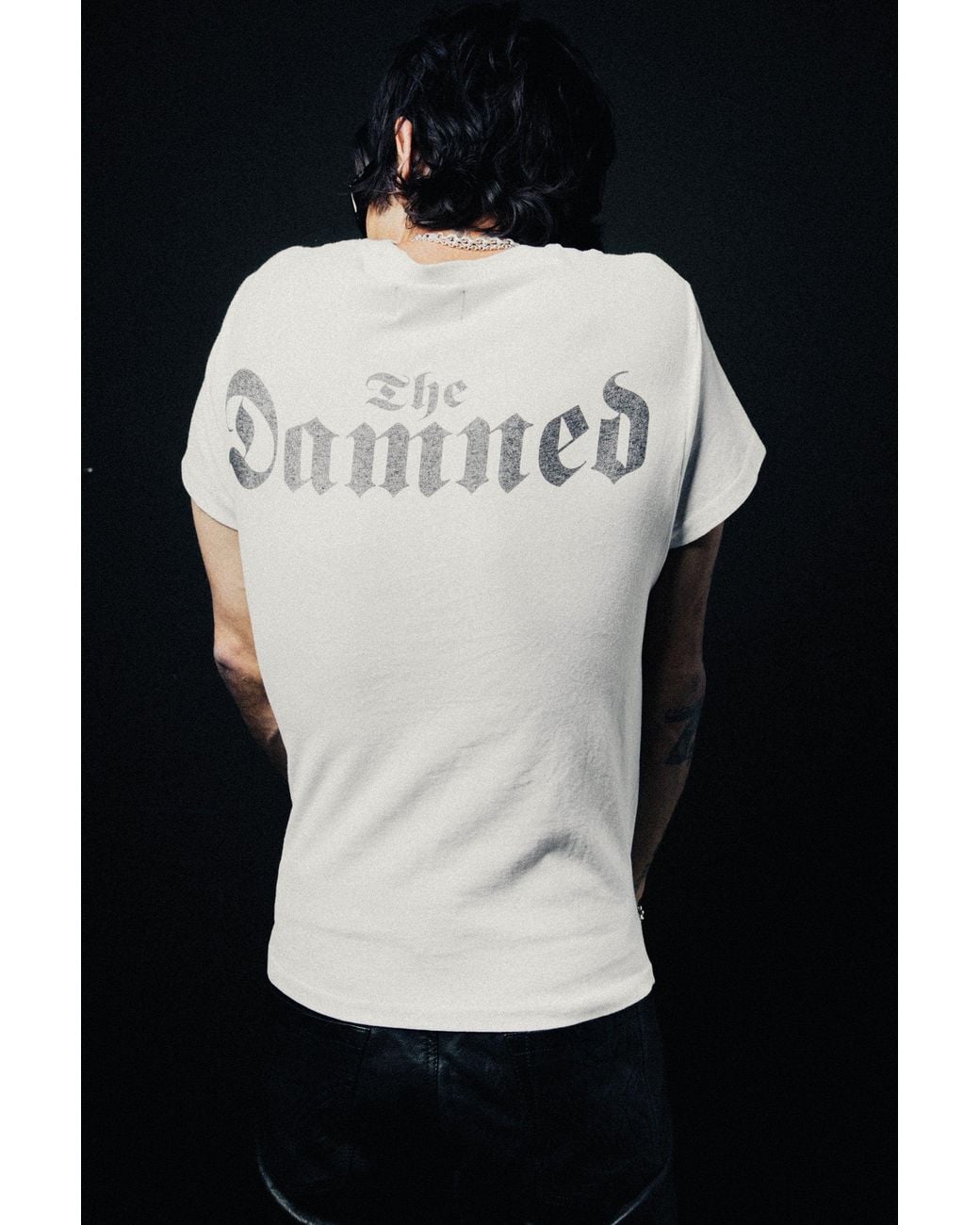 Other Uk White The Damned Smash It Up Vintage T-Shirt for men
