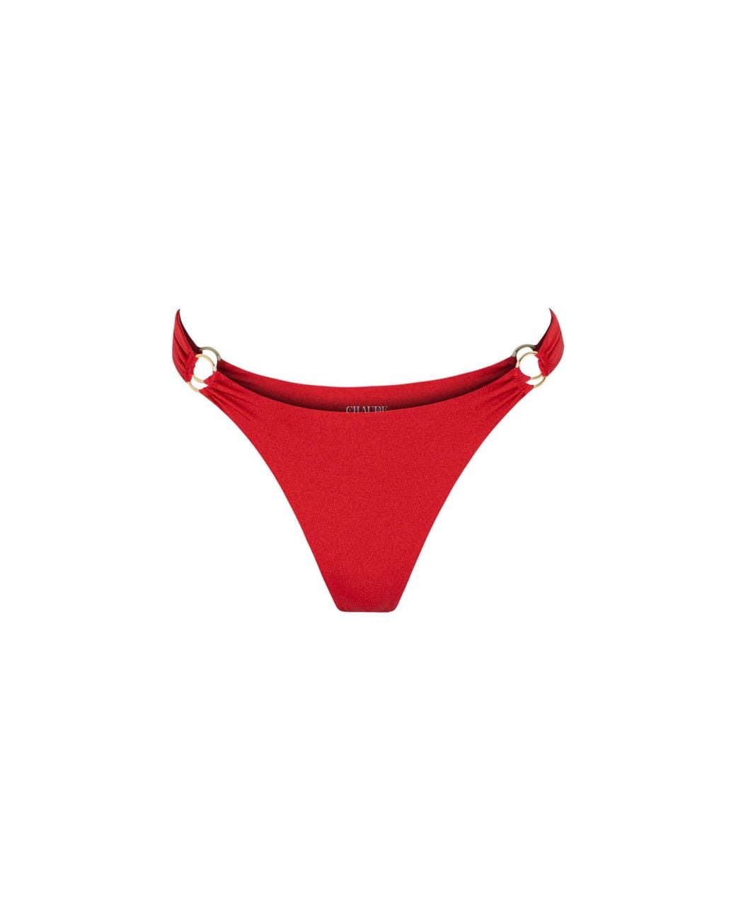 Chaude Swimwear Red Billi Bottoms