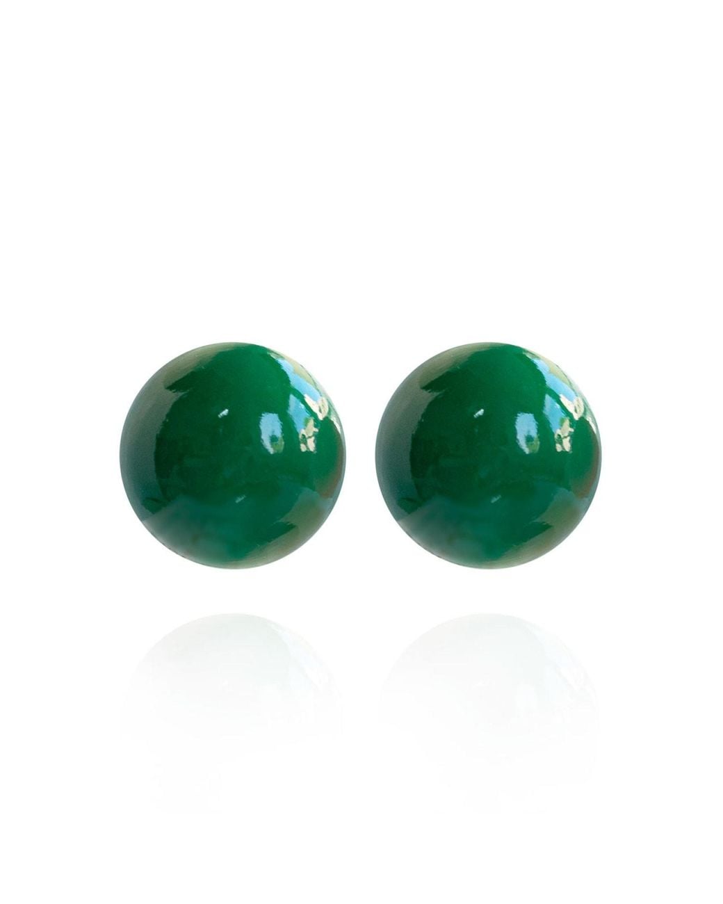 Saule Label Green Gaia Mini Earrings