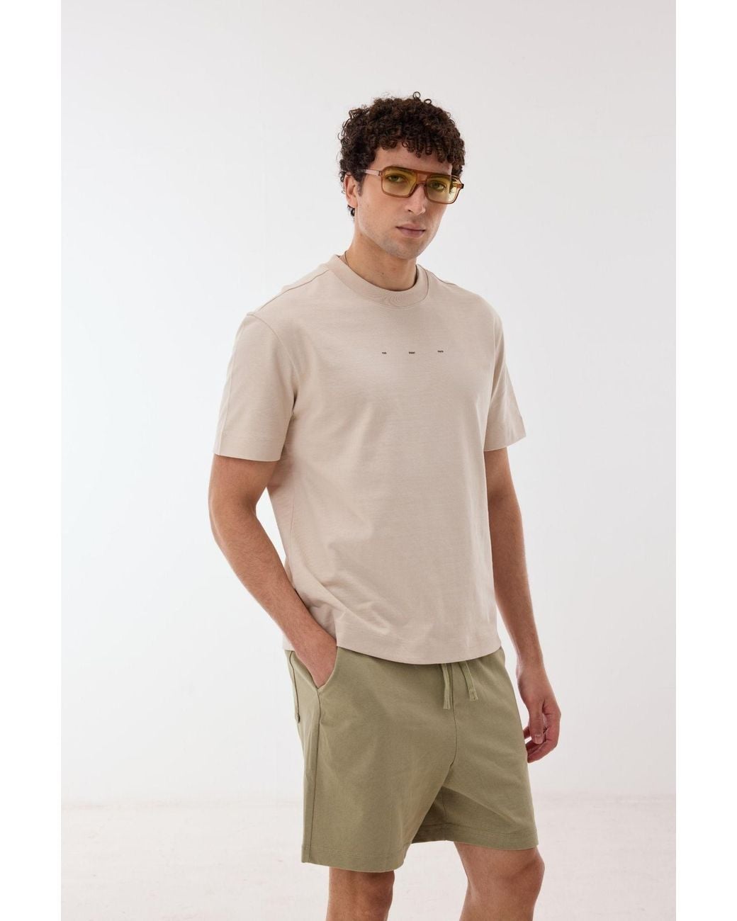 Ashita Fernandes Natural Alistor T Shirt for men