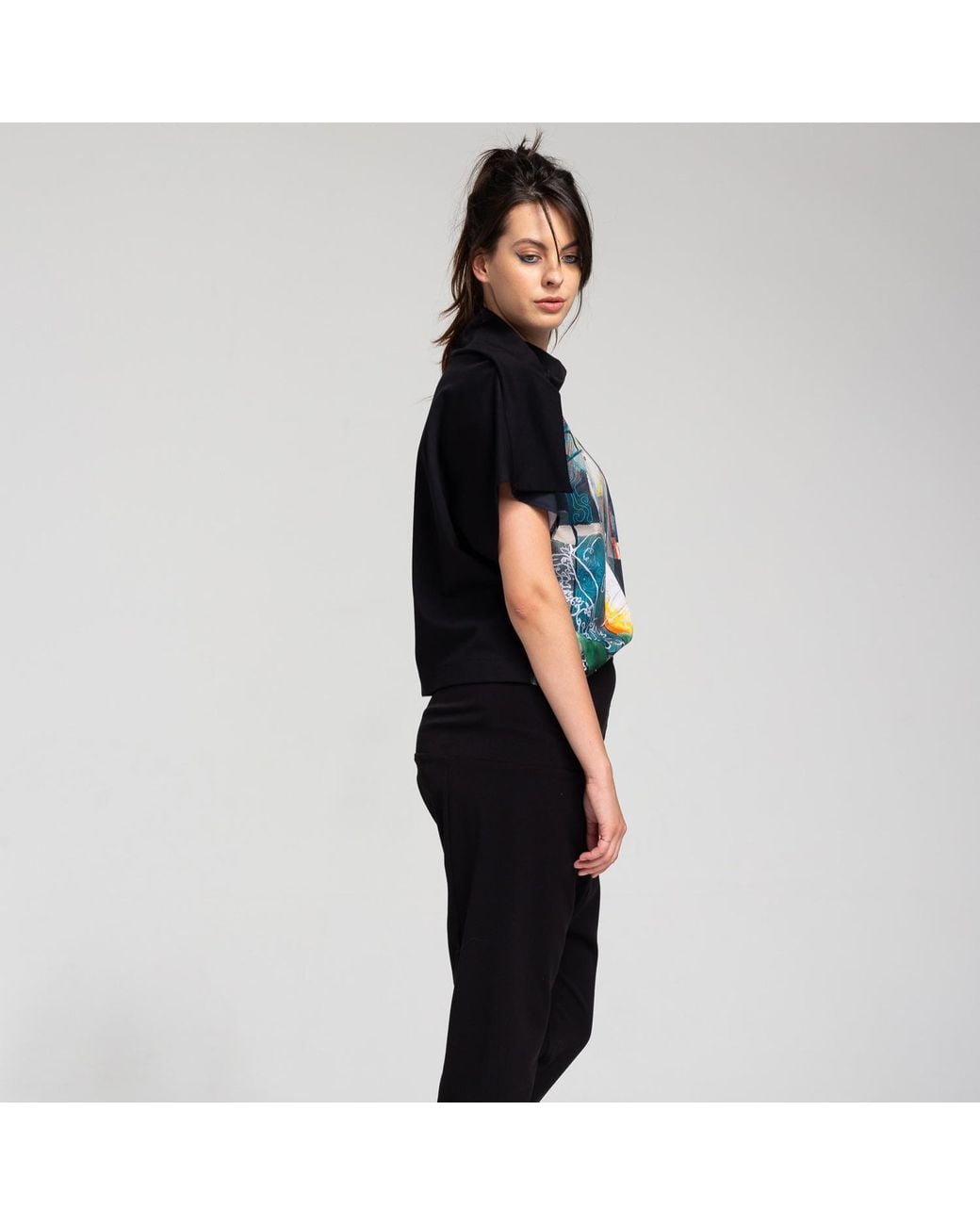 ARTISTA Blue Nelli Forest Top