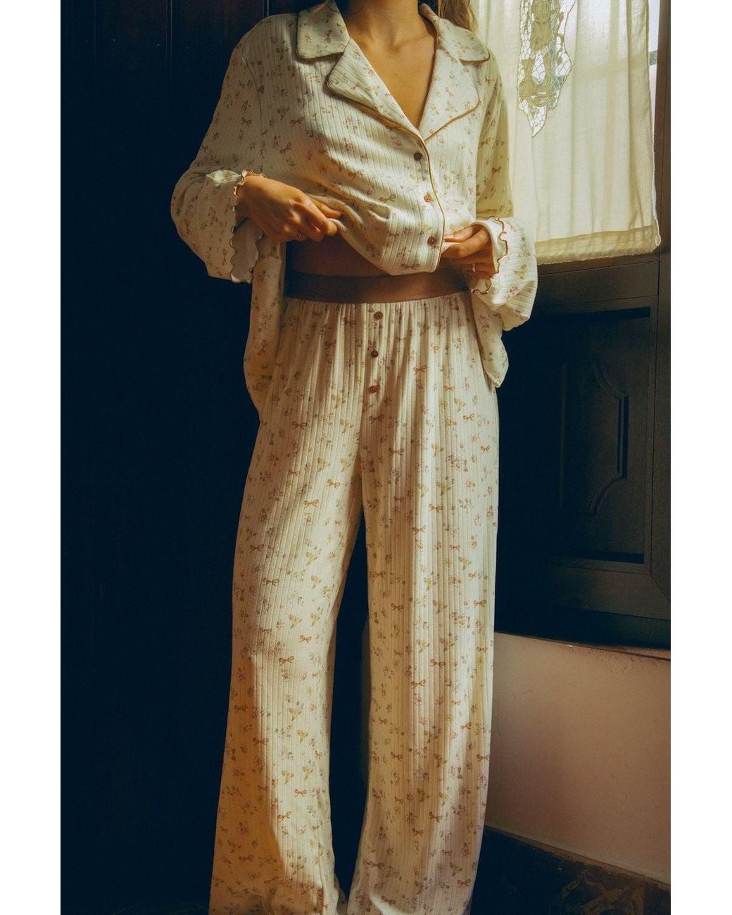 Wild Lovers Natural Freya Pyjama Trousers