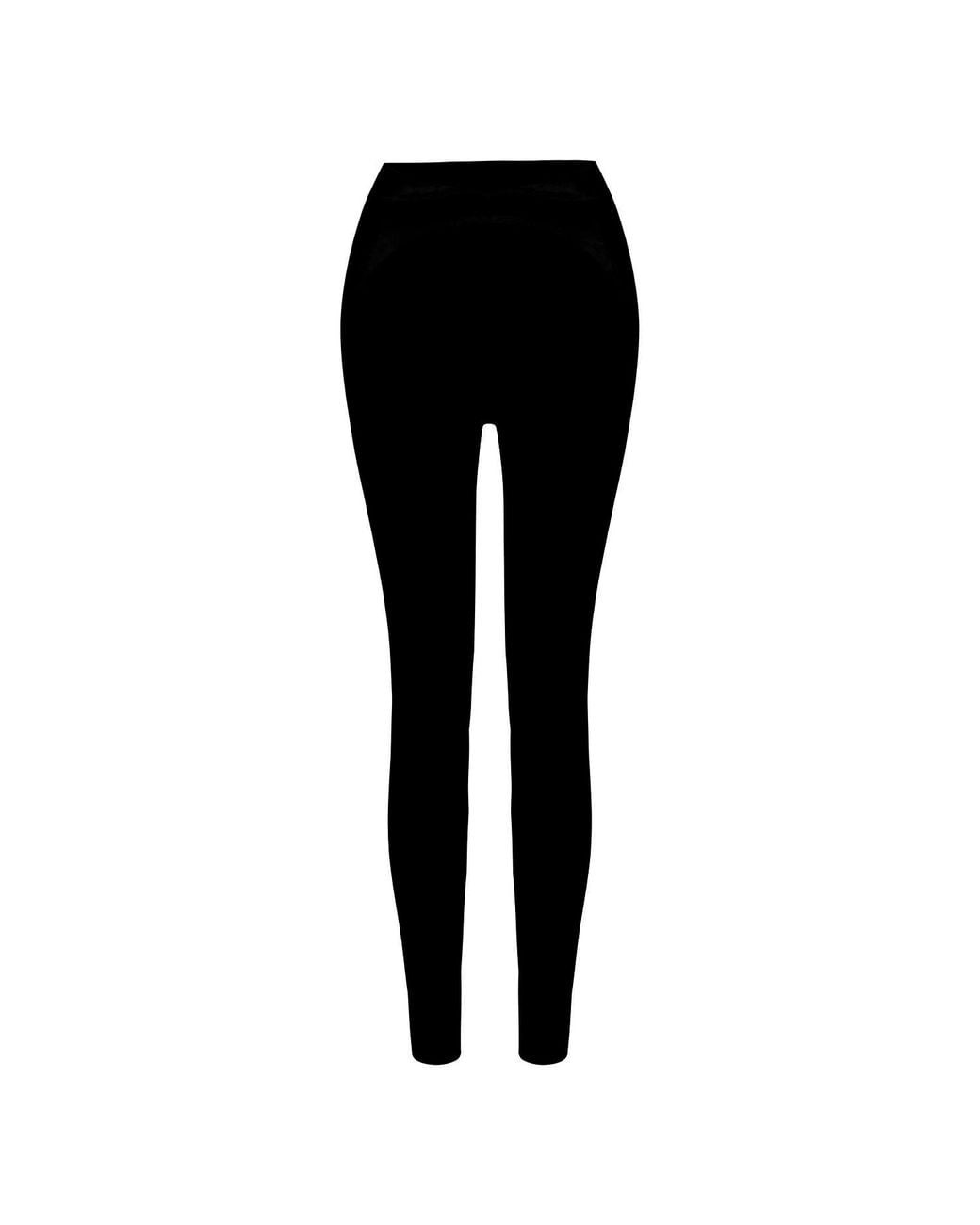 Pcfg Black Legging With Stitch Detail