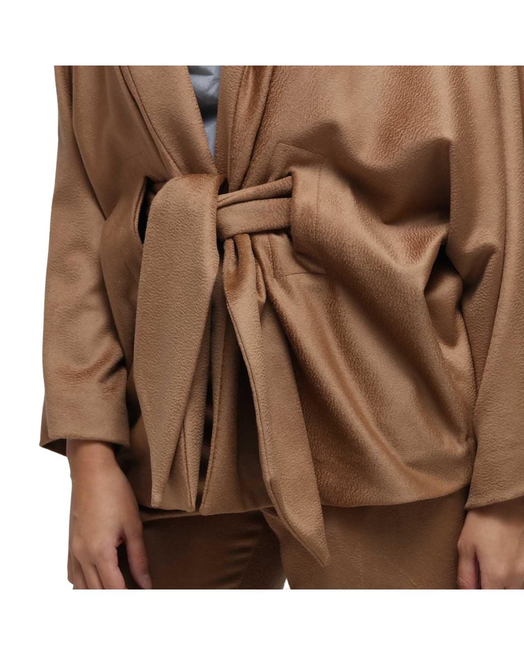 Humans & Land Brown Camel Kimono Jacket