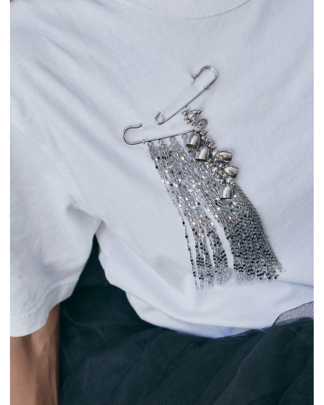 Sita Nevado Metallic Bells Brooch