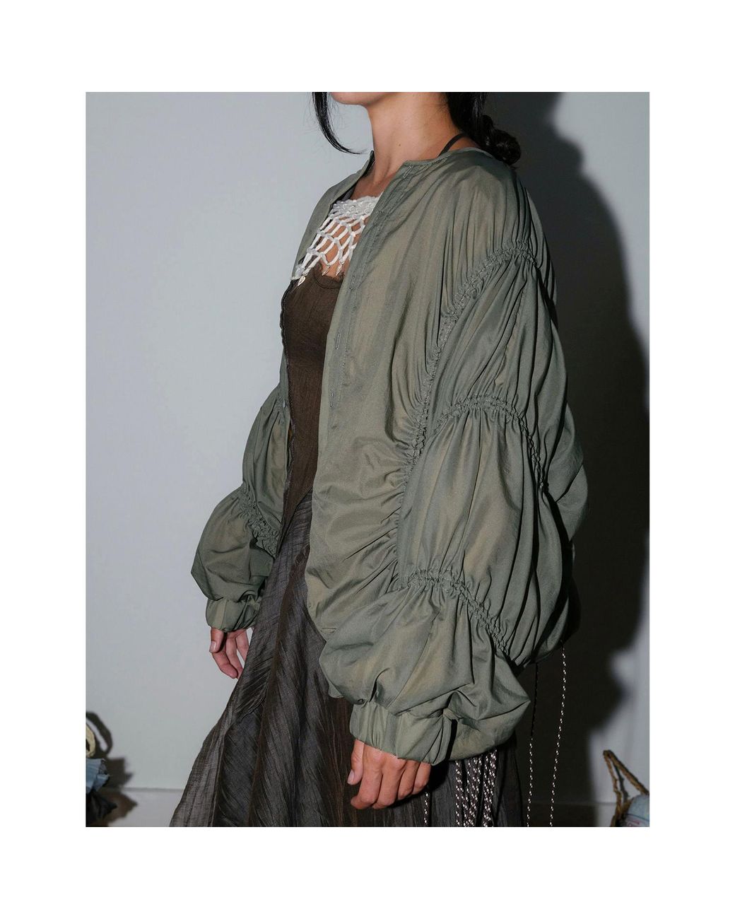 Raxada Green Atalaya Bomber Nylon